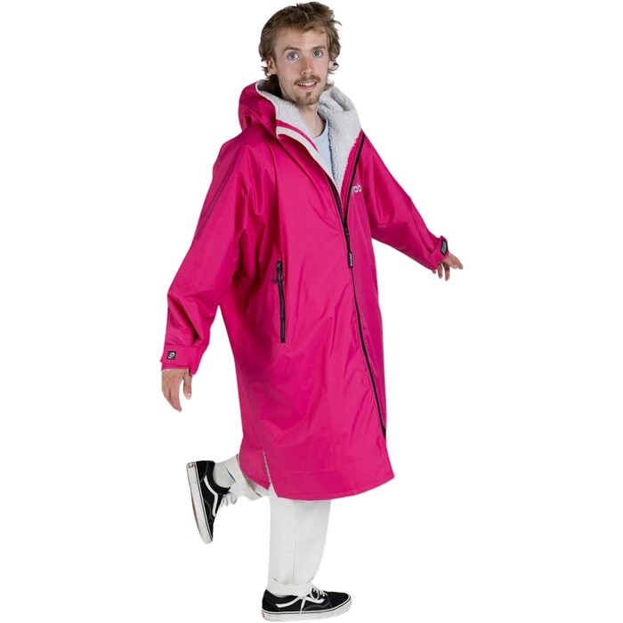 2024 Dryrobe Advance Cambiador De Manga Larga Robe V3 DALSV3 - Pink / Gris Claro